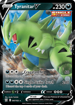 Tyranitar V 97/163 — Battle Styles