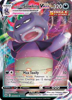 Galarian Slowking VMAX 100/198 — Chilling Reign