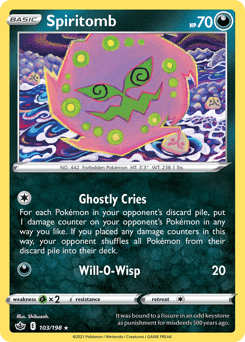Spiritomb 103/198 — Chilling Reign