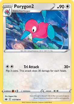 Porygon2 117/198 — Chilling Reign