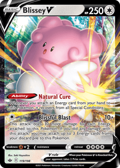 Blissey V 119/198 — Chilling Reign