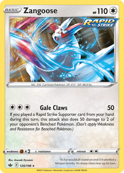 Zangoose 120/198 — Chilling Reign