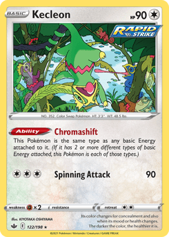 Kecleon 122/198 — Chilling Reign