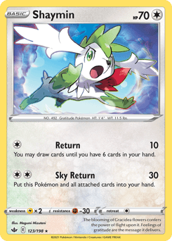 Shaymin 123/198 — Chilling Reign