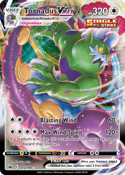 Tornadus VMAX 125/198 — Chilling Reign