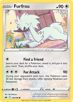 Furfrou 126/198 — Chilling Reign