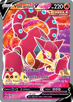 Volcanion V 162/198 — Chilling Reign