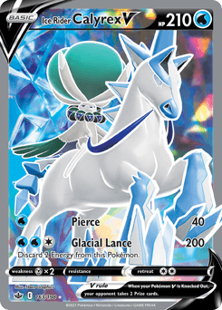 Ice Rider Calyrex V 163/198 — Chilling Reign