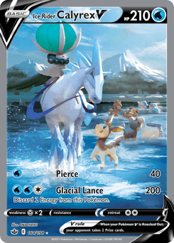 Ice Rider Calyrex V 164/198 — Chilling Reign