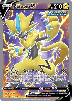 Zeraora V 165/198 — Chilling Reign