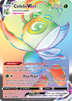Celebi VMAX 199/198 — Chilling Reign
