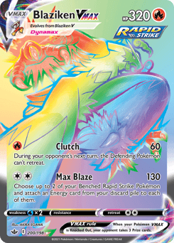 Blaziken VMAX 200/198 — Chilling Reign