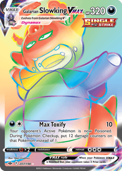 Galarian Slowking VMAX 207/198 — Chilling Reign