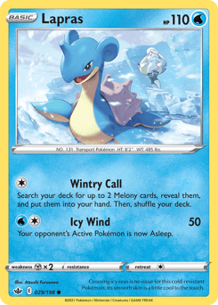 Lapras 29/198 — Chilling Reign