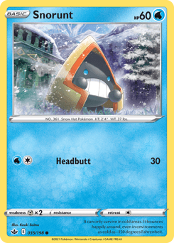 Snorunt 35/198 — Chilling Reign