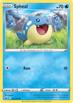 Spheal 37/198 — Chilling Reign