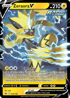 Zeraora V 53/198 — Chilling Reign