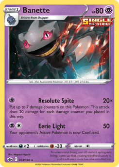 Banette 63/198 — Chilling Reign