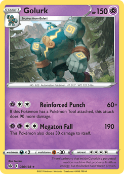 Golurk 66/198 — Chilling Reign