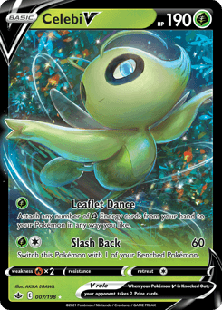 Celebi V 7/198 — Chilling Reign