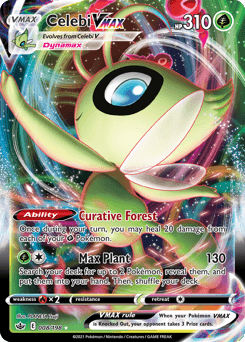 Celebi VMAX 8/198 — Chilling Reign