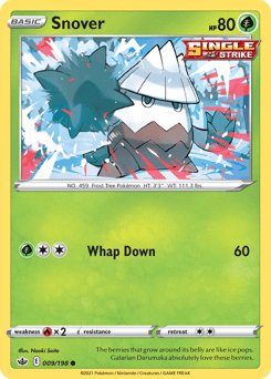 Snover 9/198 — Chilling Reign