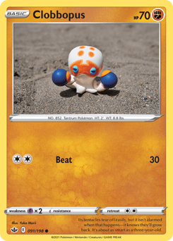Clobbopus 91/198 — Chilling Reign