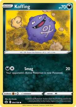Koffing 94/198 — Chilling Reign