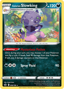 Galarian Slowking 98/198 — Chilling Reign