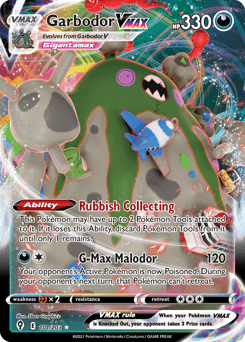 Garbodor VMAX 101/203 — Evolving Skies