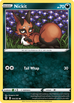 Pokémon card illustrated by Hasegawa Saki