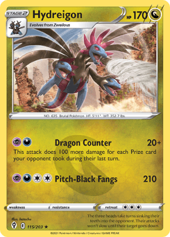 Hydreigon 115/203 — Evolving Skies