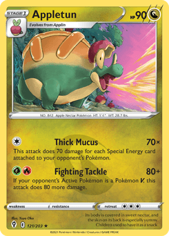 Appletun 121/203 — Evolving Skies