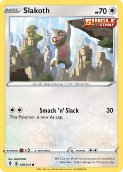 Slakoth 129/203 — Evolving Skies