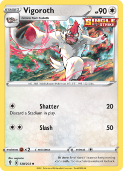 Vigoroth 130/203 — Evolving Skies