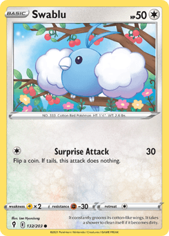Swablu 132/203 — Evolving Skies