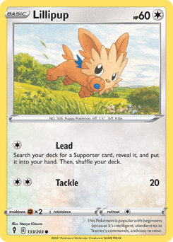 Lillipup 133/203 — Evolving Skies