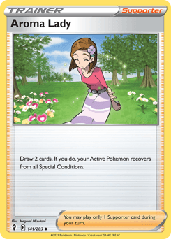 Aroma Lady 141/203 — Evolving Skies