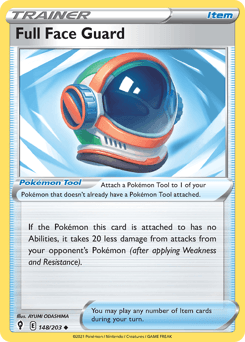 Full Face Guard 148/203 — Evolving Skies