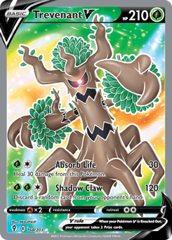 Trevenant V 168/203 — Evolving Skies