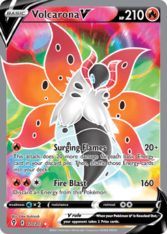 Volcarona V 170/203 — Evolving Skies