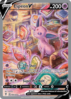 Espeon V 180/203 — Evolving Skies