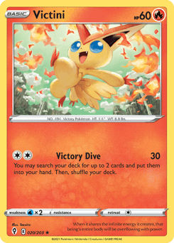 Victini 20/203 — Evolving Skies