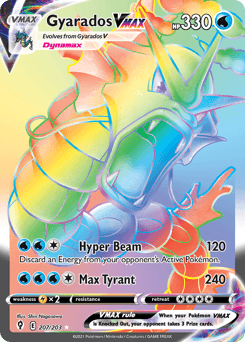 Gyarados VMAX 207/203 — Evolving Skies
