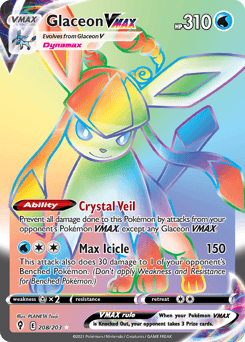Glaceon VMAX 208/203 — Evolving Skies
