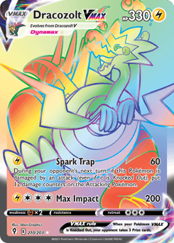 Dracozolt VMAX 210/203 — Evolving Skies