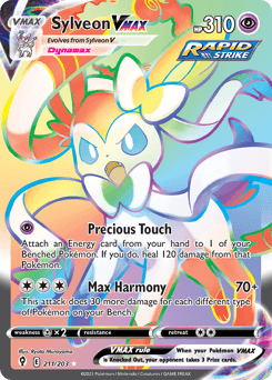 Sylveon VMAX 211/203 — Evolving Skies