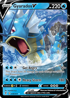 Gyarados V 28/203 — Evolving Skies