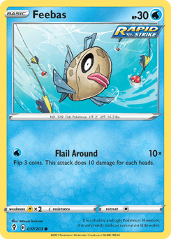 Feebas 37/203 — Evolving Skies