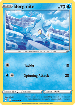 Bergmite 44/203 — Evolving Skies